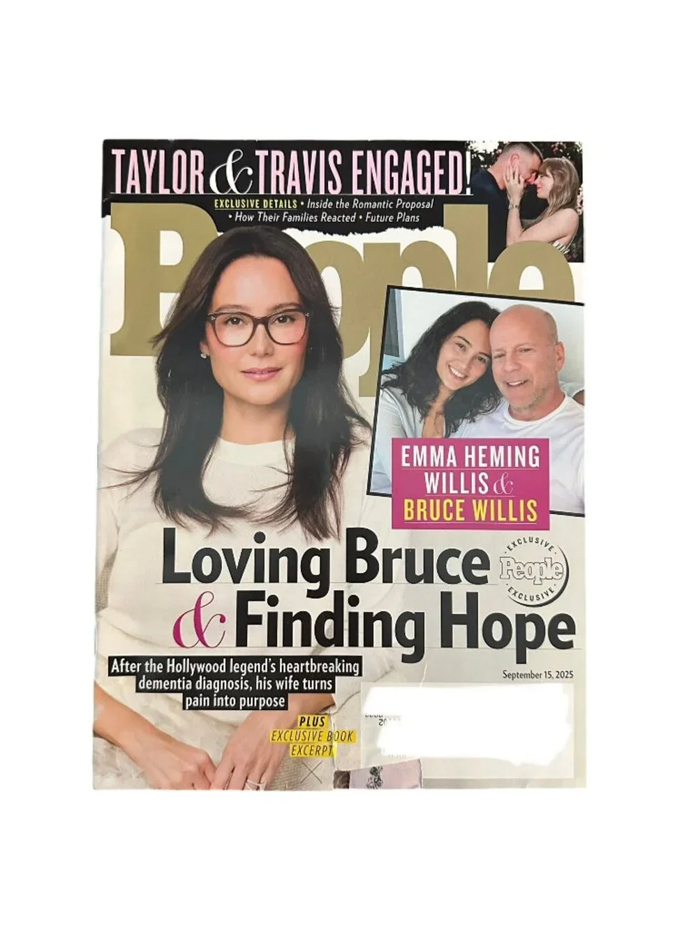 People Magazine September 15 2025 Emma Hemming Loving Bruce Willis Finding Hope